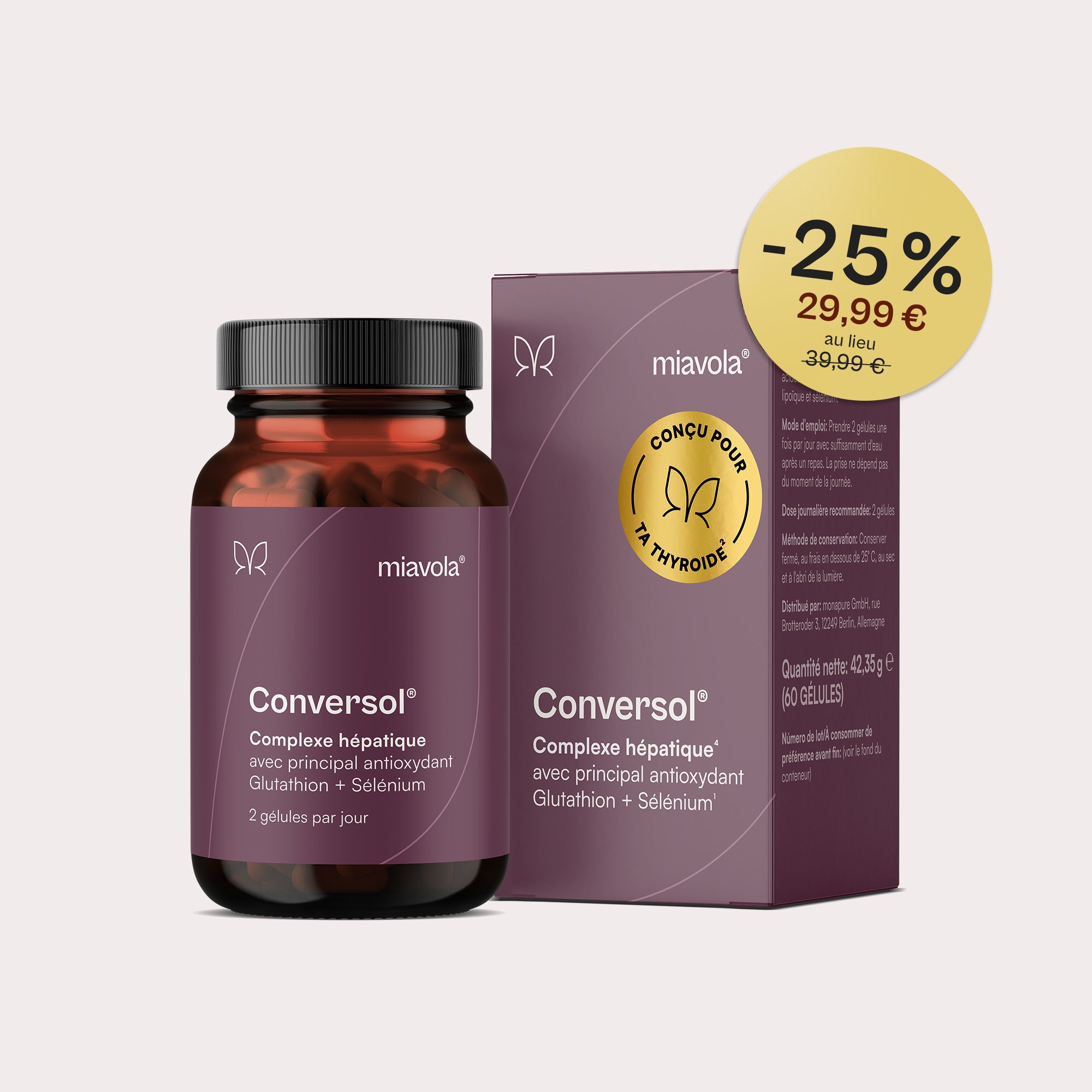 Conversol® - complexe hépatique