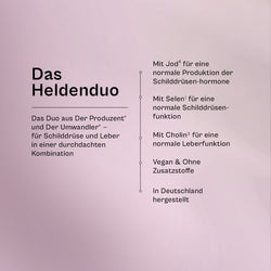 Das Heldenduo - 90 Tage Vorrat