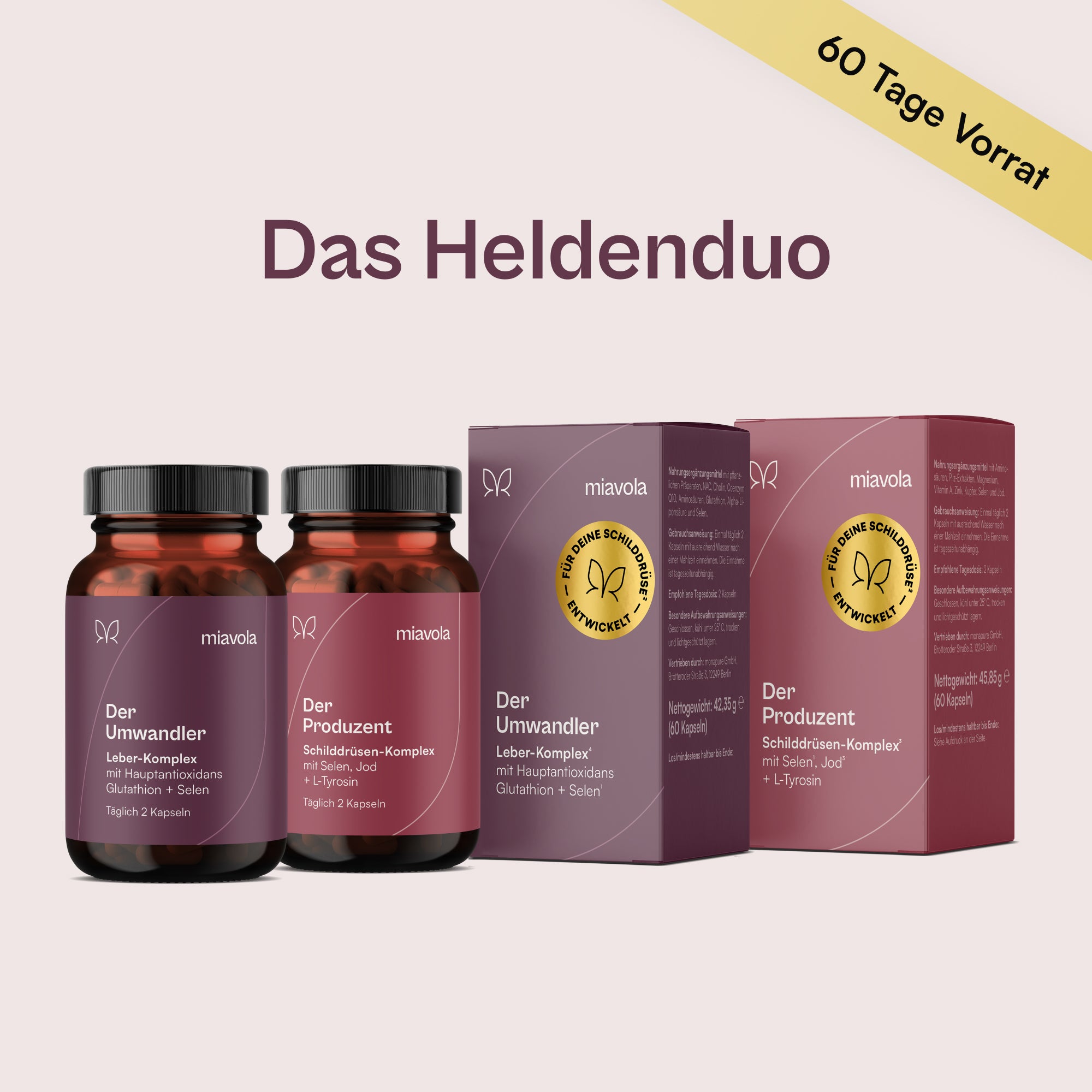 Das Heldenduo - 90 Tage Vorrat