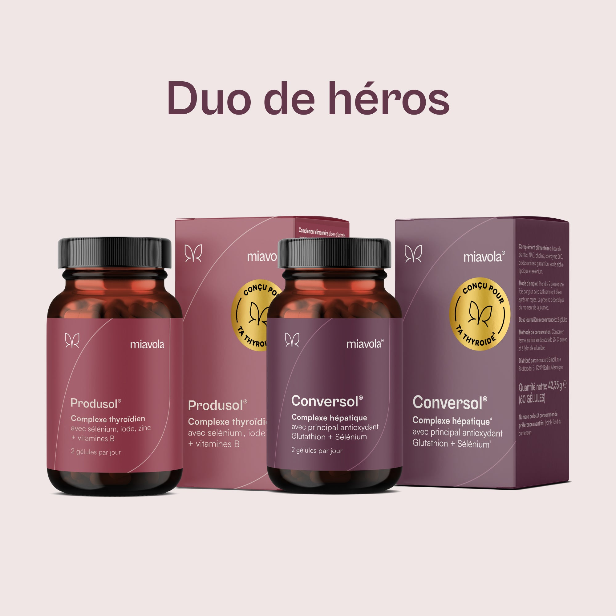 Le Duo de héros – réserve de 30 jours