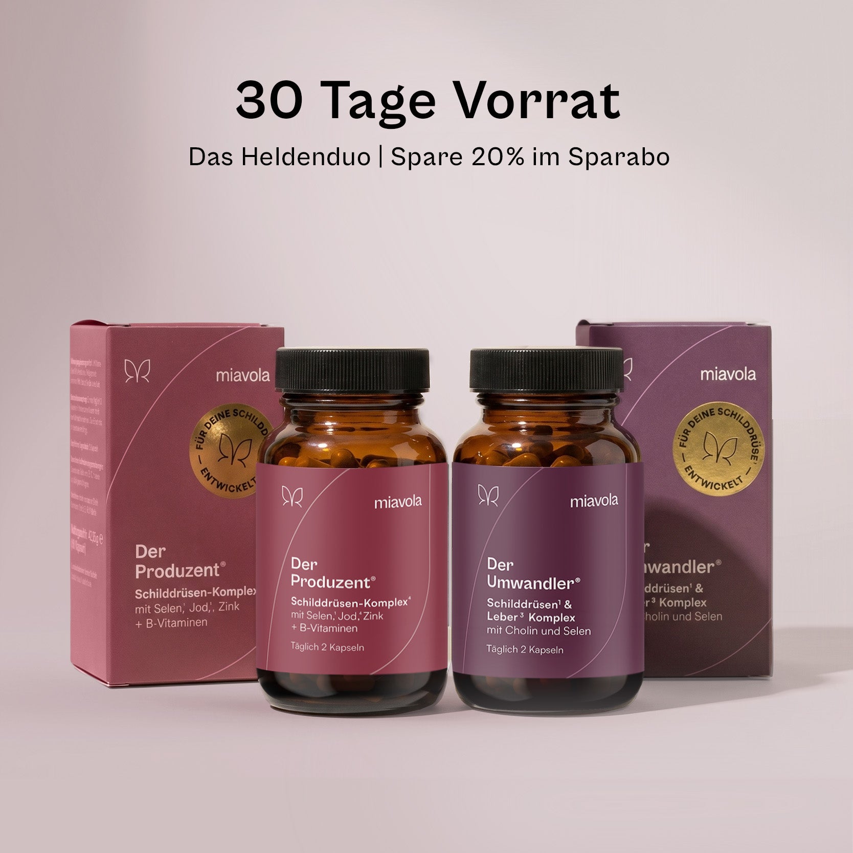 Das Heldenduo - 30 Tage Vorrat